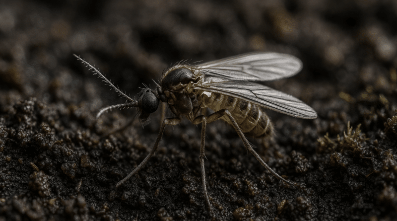 moucheron de terreau